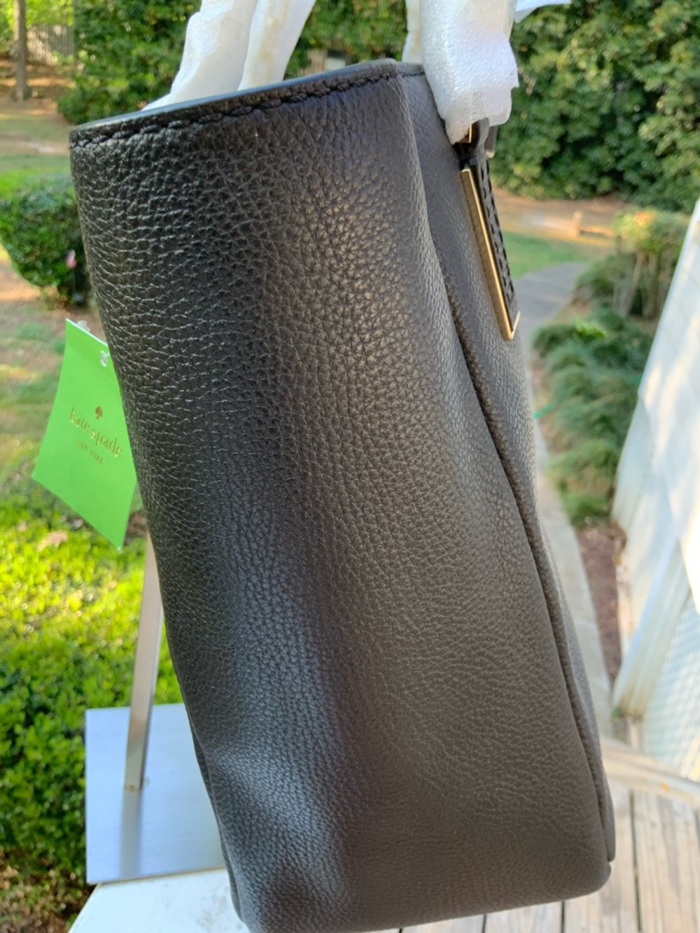 Kate Spade Kingston Drive Vivian Large Pebbled Leather Tote, Gold Hardware NWT - Picture 5 of 15